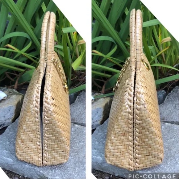 Vintage Vanessa Woven Straw Bag - Picture 6 of 15